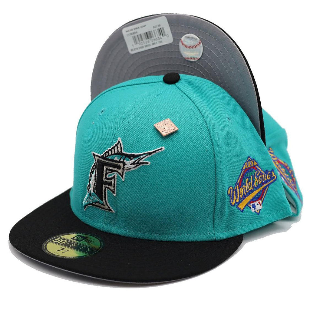 Florida Marlins Basics 1997 World Series Patch Fitted Hat