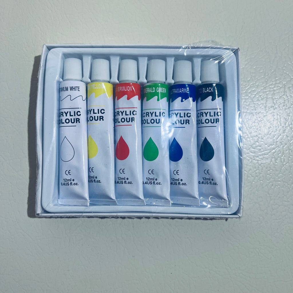 DAMAGED - Acrylic Paint Art Supply Classroom Bundle - SOLD AS IS - PARTS ONLY