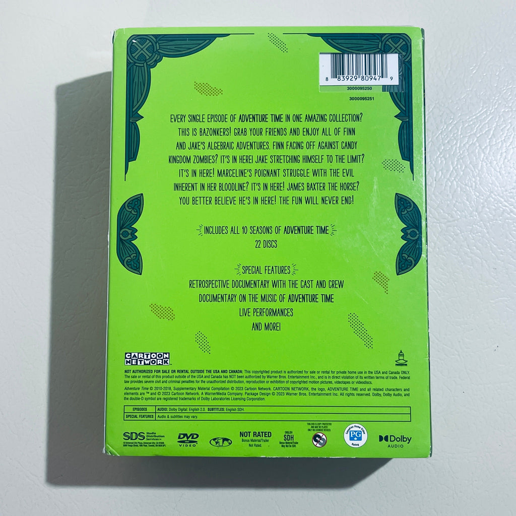 Adventure Time: The Complete Series Standard Edition (DVD)