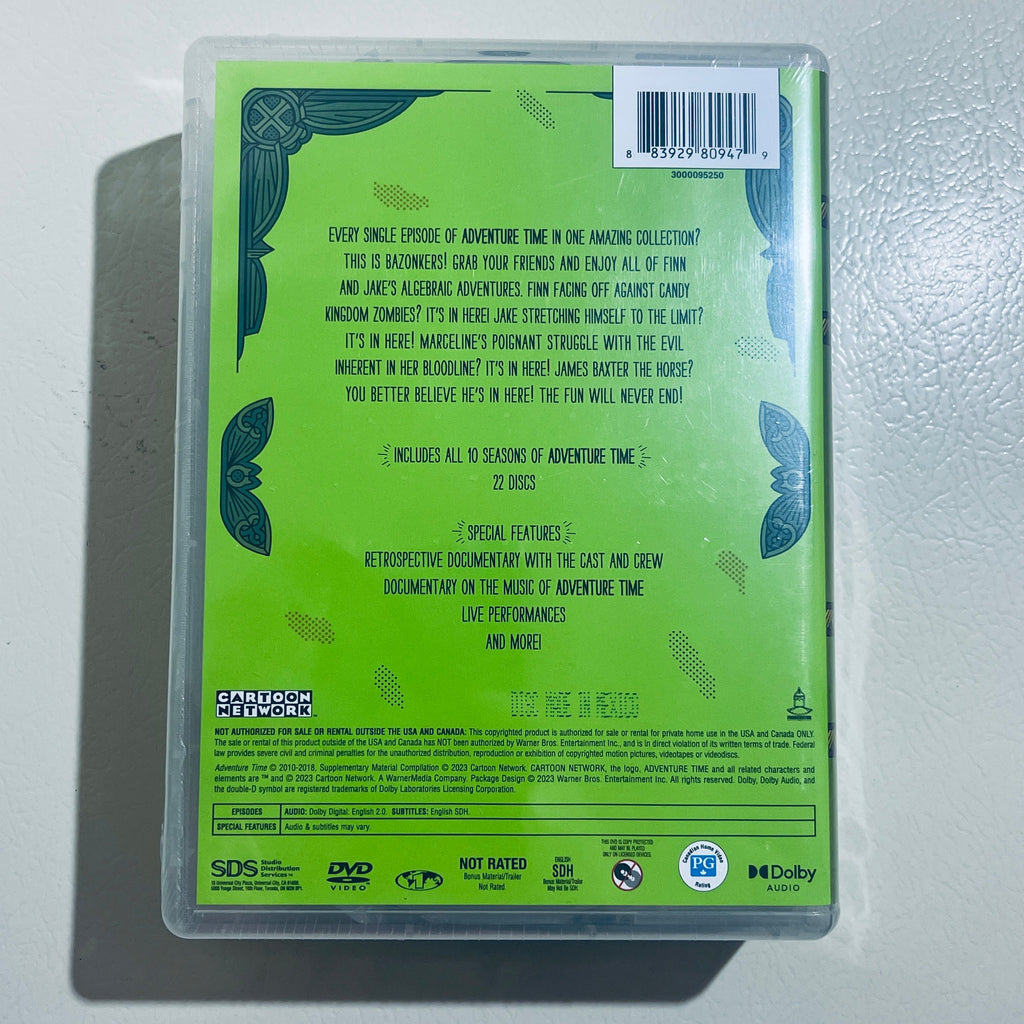 Adventure Time: The Complete Series Standard Edition (DVD)