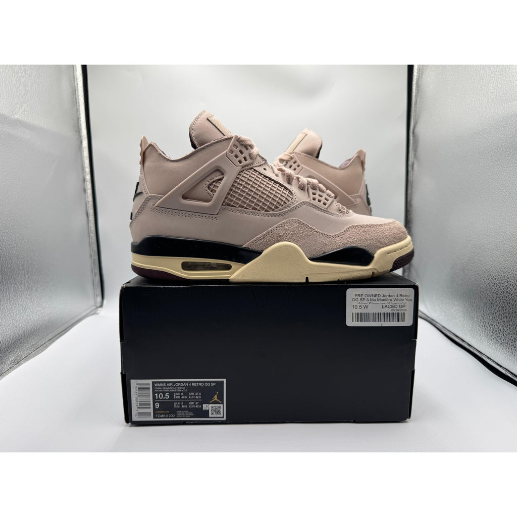 PRE OWNED Jordan 4 Retro OG SP A Ma Maniére While You Were Sleeping (Women's)