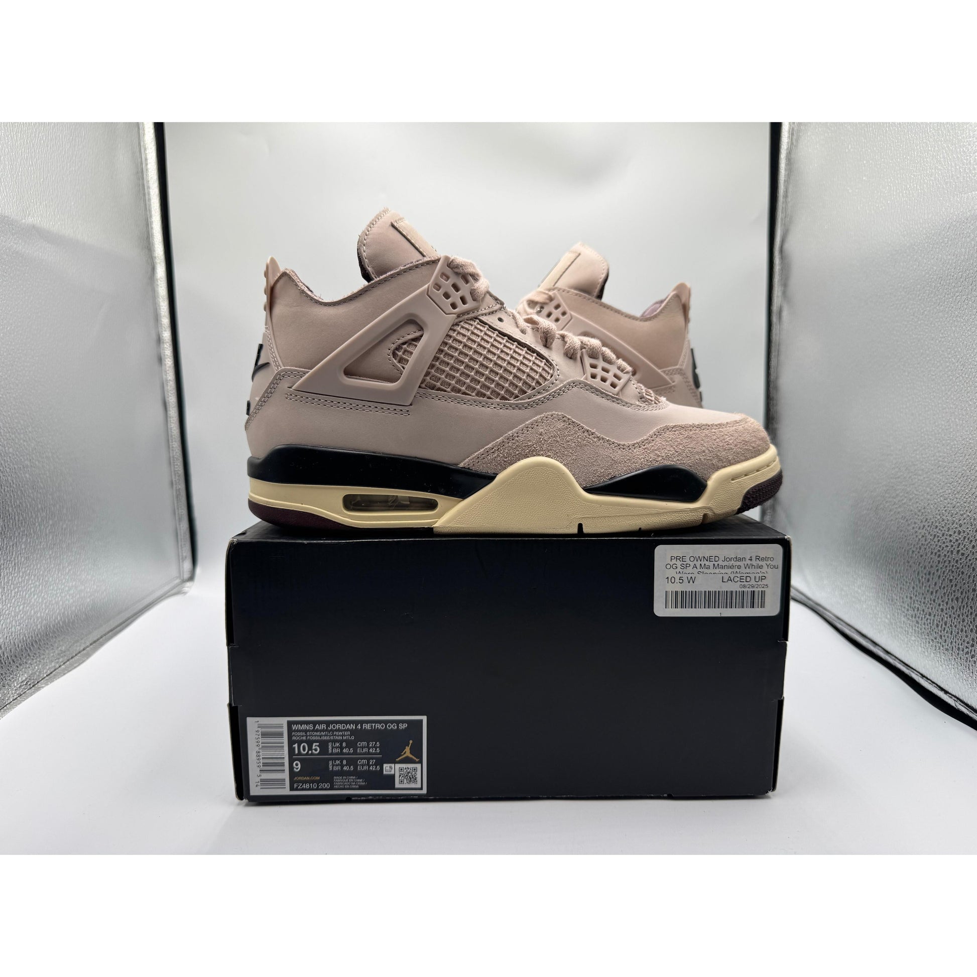 PRE OWNED Jordan 4 Retro OG SP A Ma Maniére While You Were Sleeping (Women's)