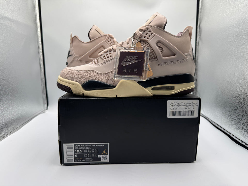 PRE OWNED Jordan 4 Retro OG SP A Ma Maniére While You Were Sleeping (Women's)