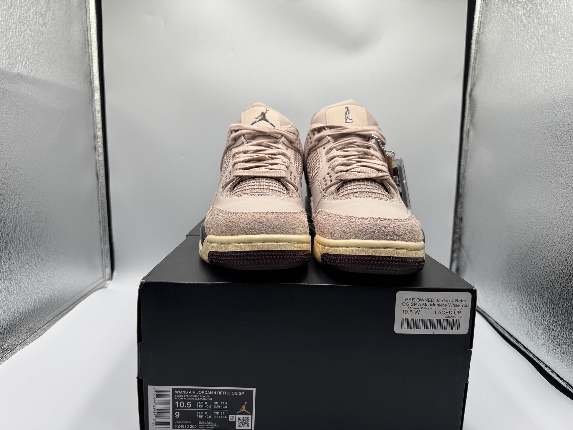 PRE OWNED Jordan 4 Retro OG SP A Ma Maniére While You Were Sleeping (Women's)