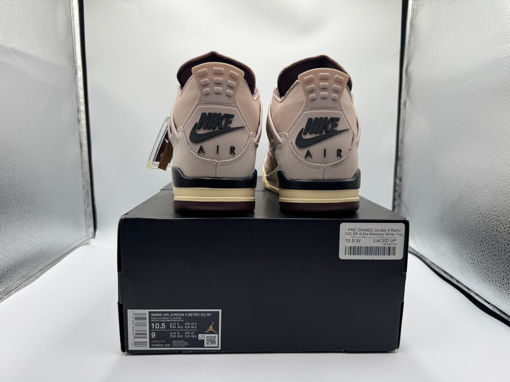 PRE OWNED Jordan 4 Retro OG SP A Ma Maniére While You Were Sleeping (Women's)
