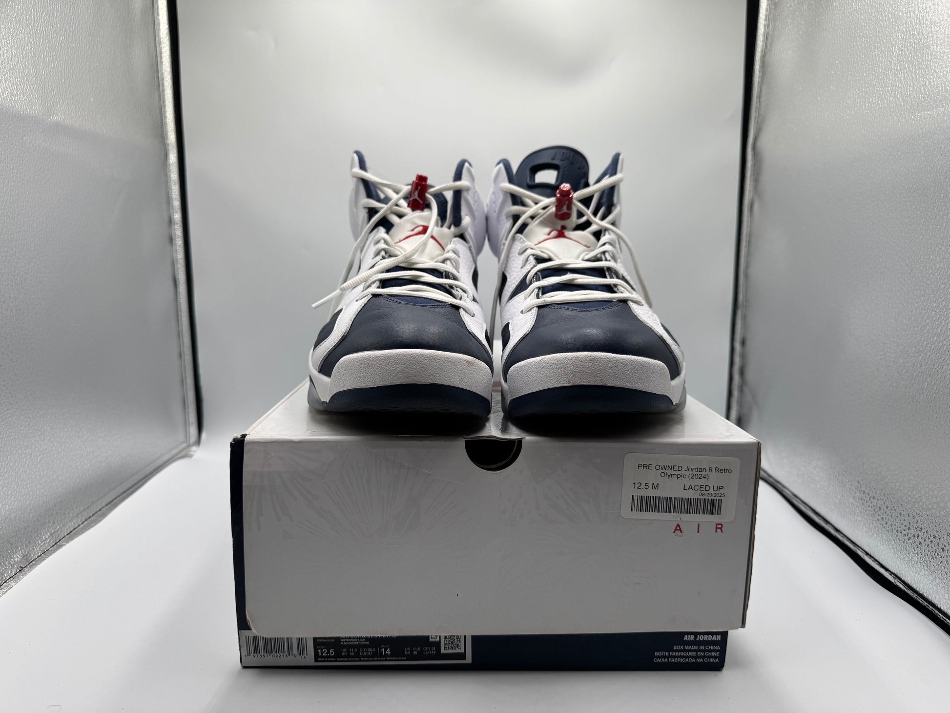 PRE OWNED Jordan 6 Retro Olympic (2024)