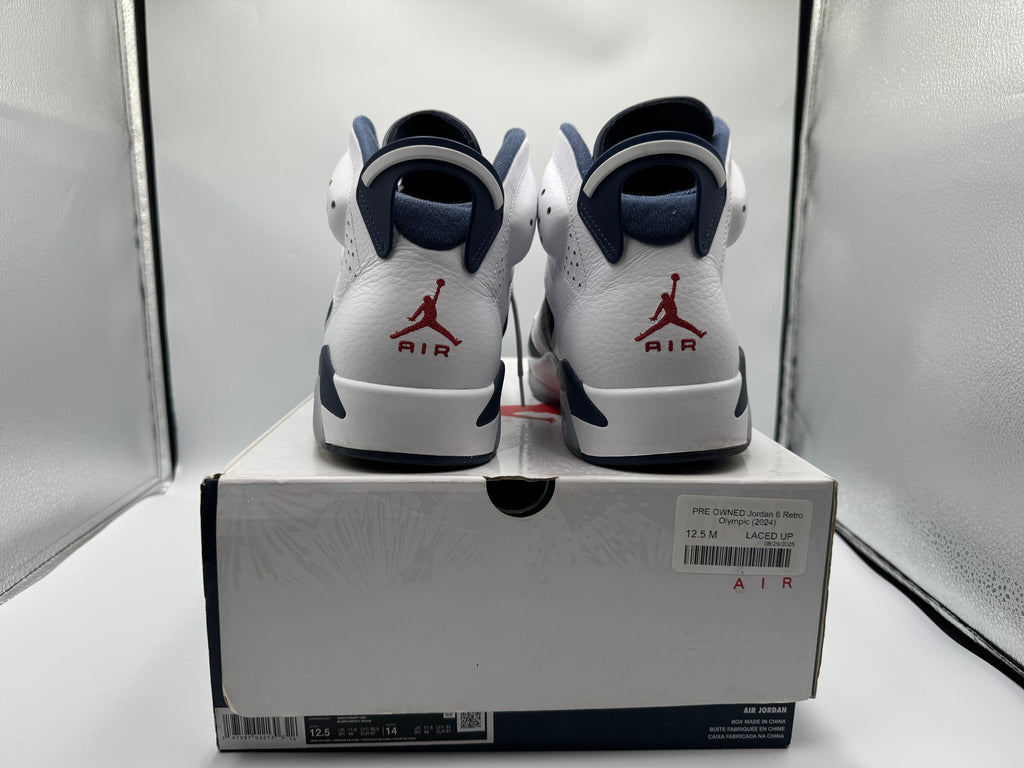 PRE OWNED Jordan 6 Retro Olympic (2024)