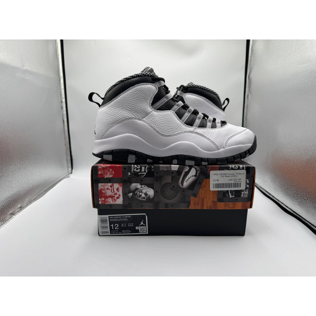 PRE OWNED Jordan 10 Retro OG Steel (2025)