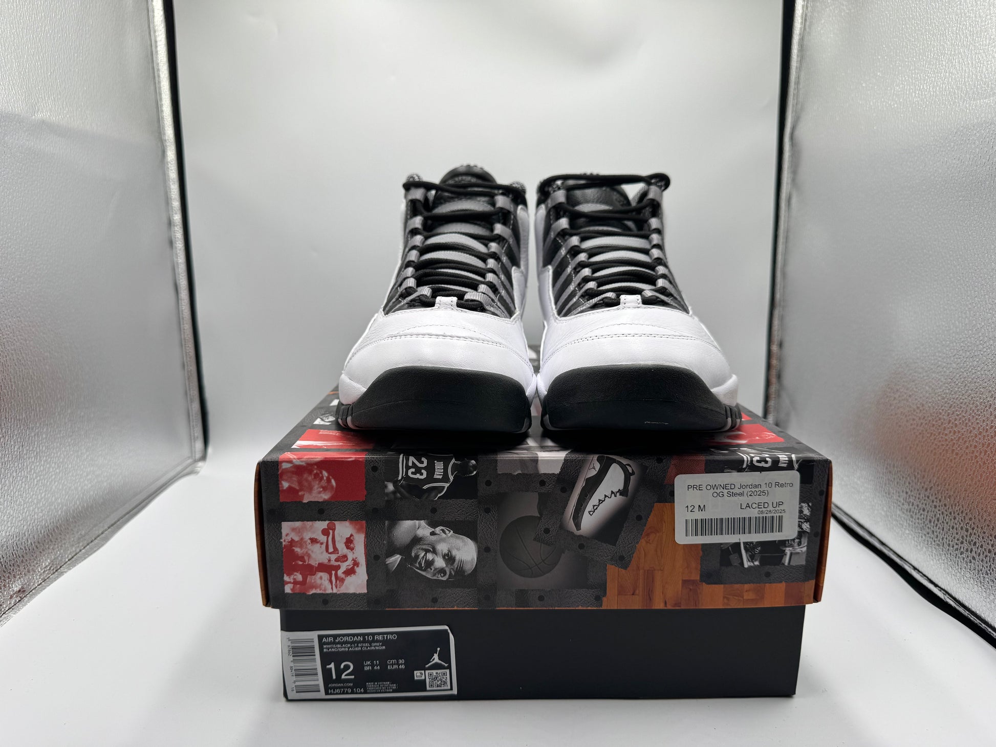 PRE OWNED Jordan 10 Retro OG Steel (2025)