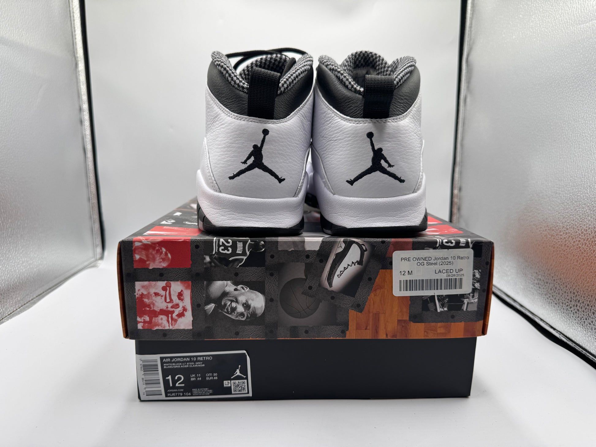 PRE OWNED Jordan 10 Retro OG Steel (2025)