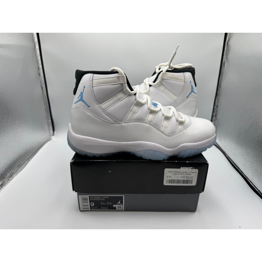 PRE OWNED Jordan 11 Retro Legend Blue (2024)