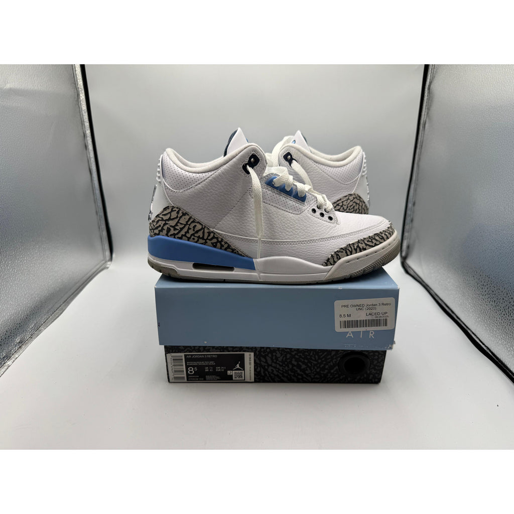 PRE OWNED Jordan 3 Retro UNC (2020)