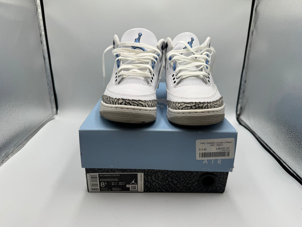 PRE OWNED Jordan 3 Retro UNC (2020)