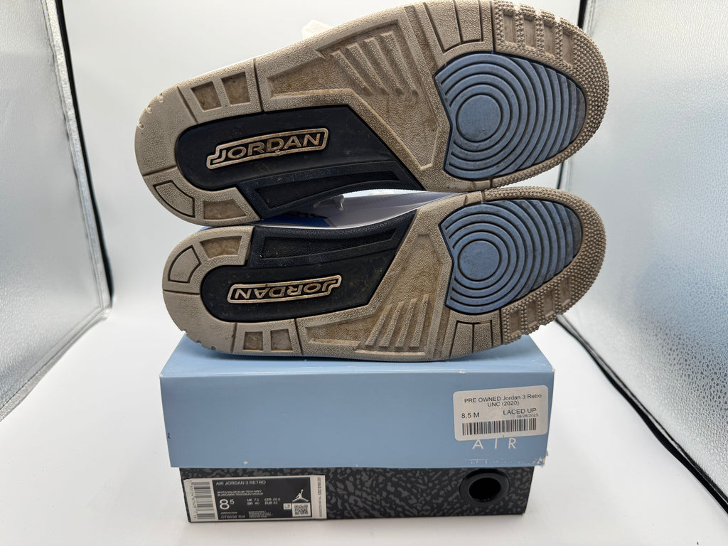 PRE OWNED Jordan 3 Retro UNC (2020)