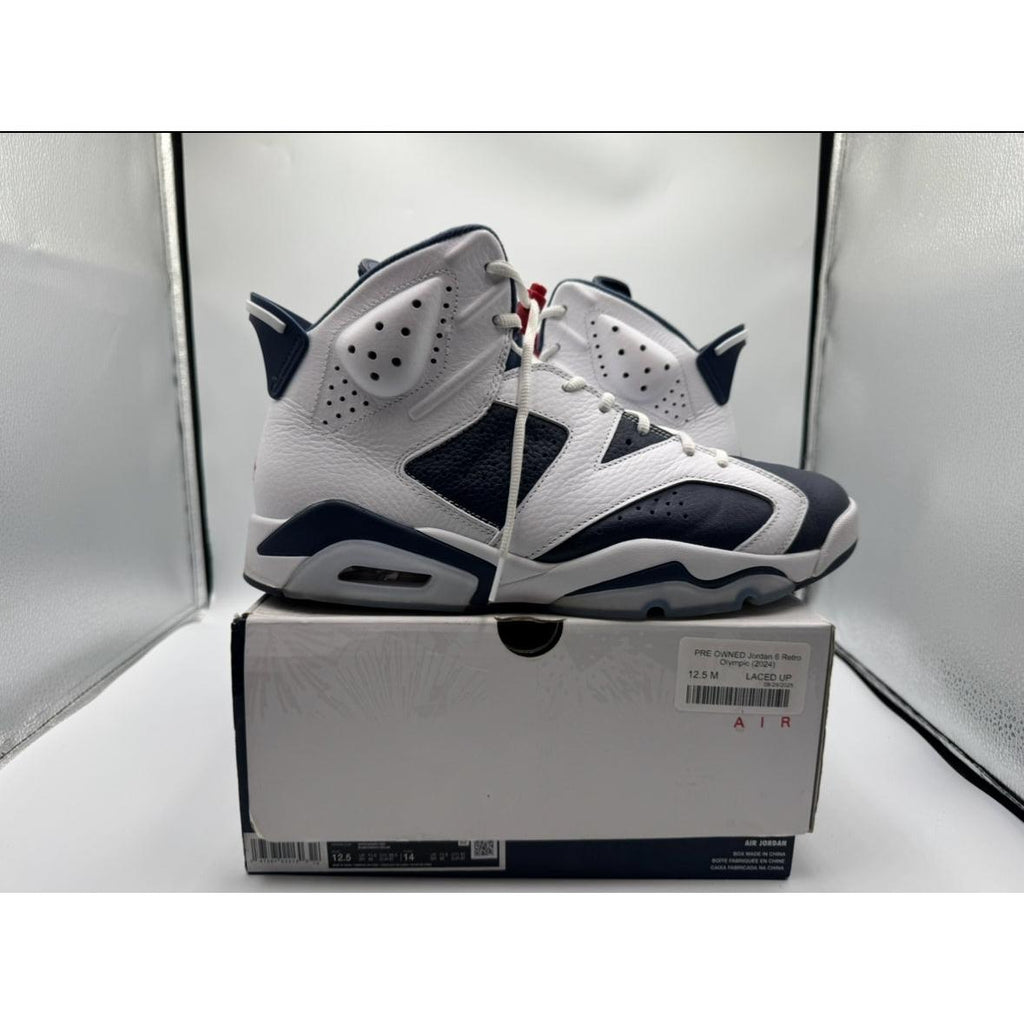 PRE OWNED Jordan 6 Retro Olympic (2024)