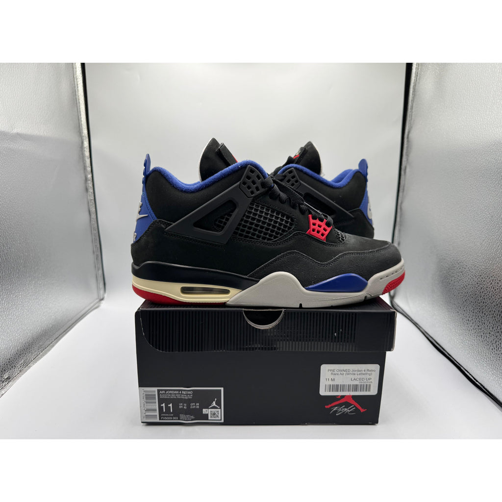 PRE OWNED Jordan 4 Retro Rare Air (White Lettering)