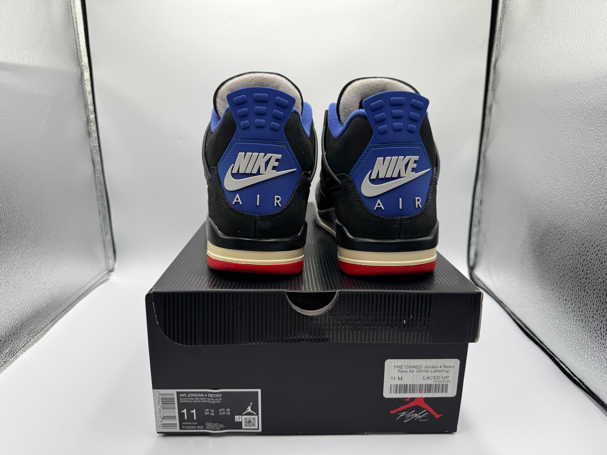 PRE OWNED Jordan 4 Retro Rare Air (White Lettering)