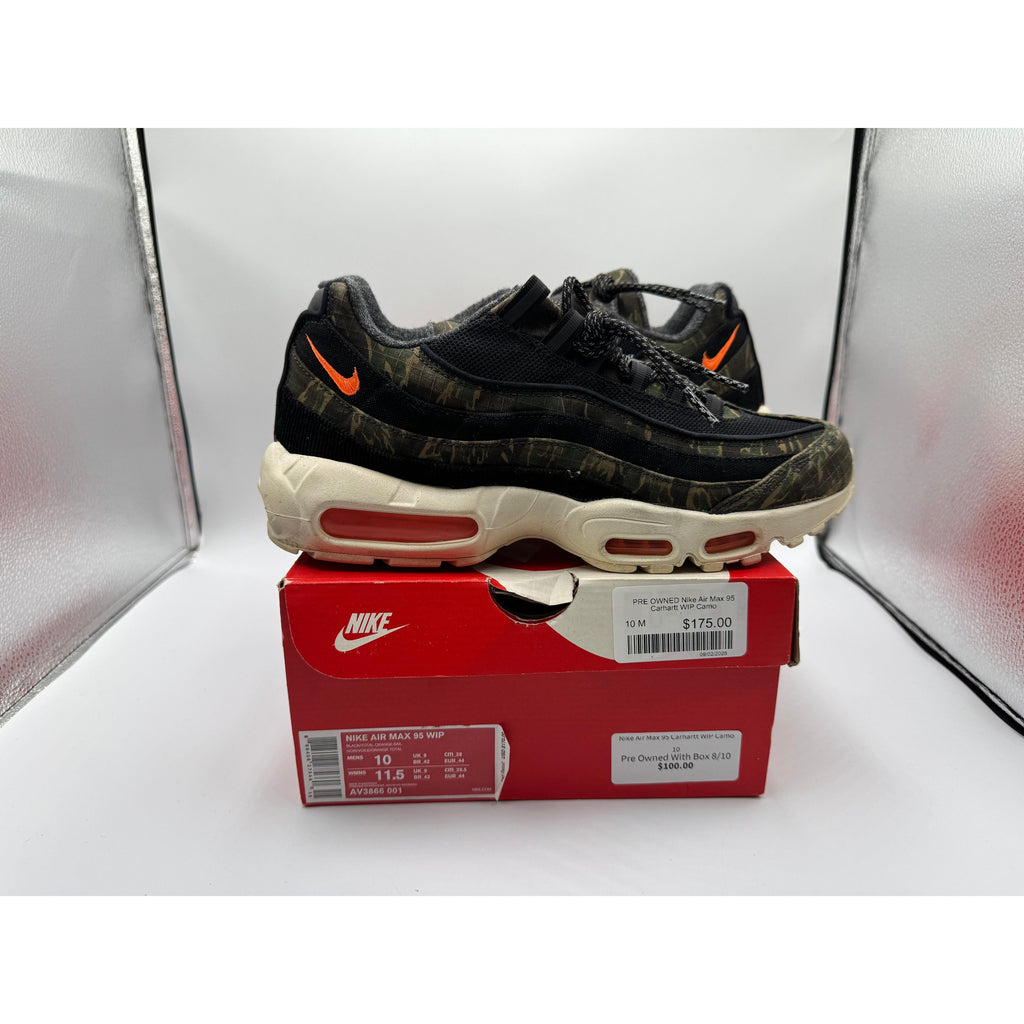 PRE OWNED Nike Air Max 95 Carhartt WIP Camo