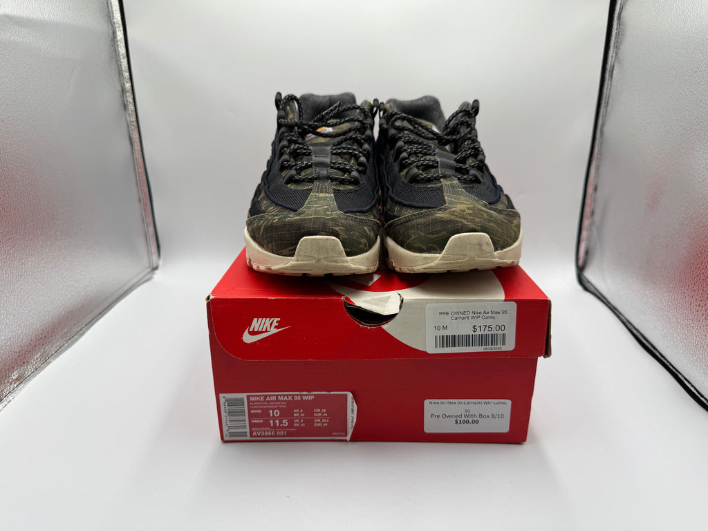 PRE OWNED Nike Air Max 95 Carhartt WIP Camo