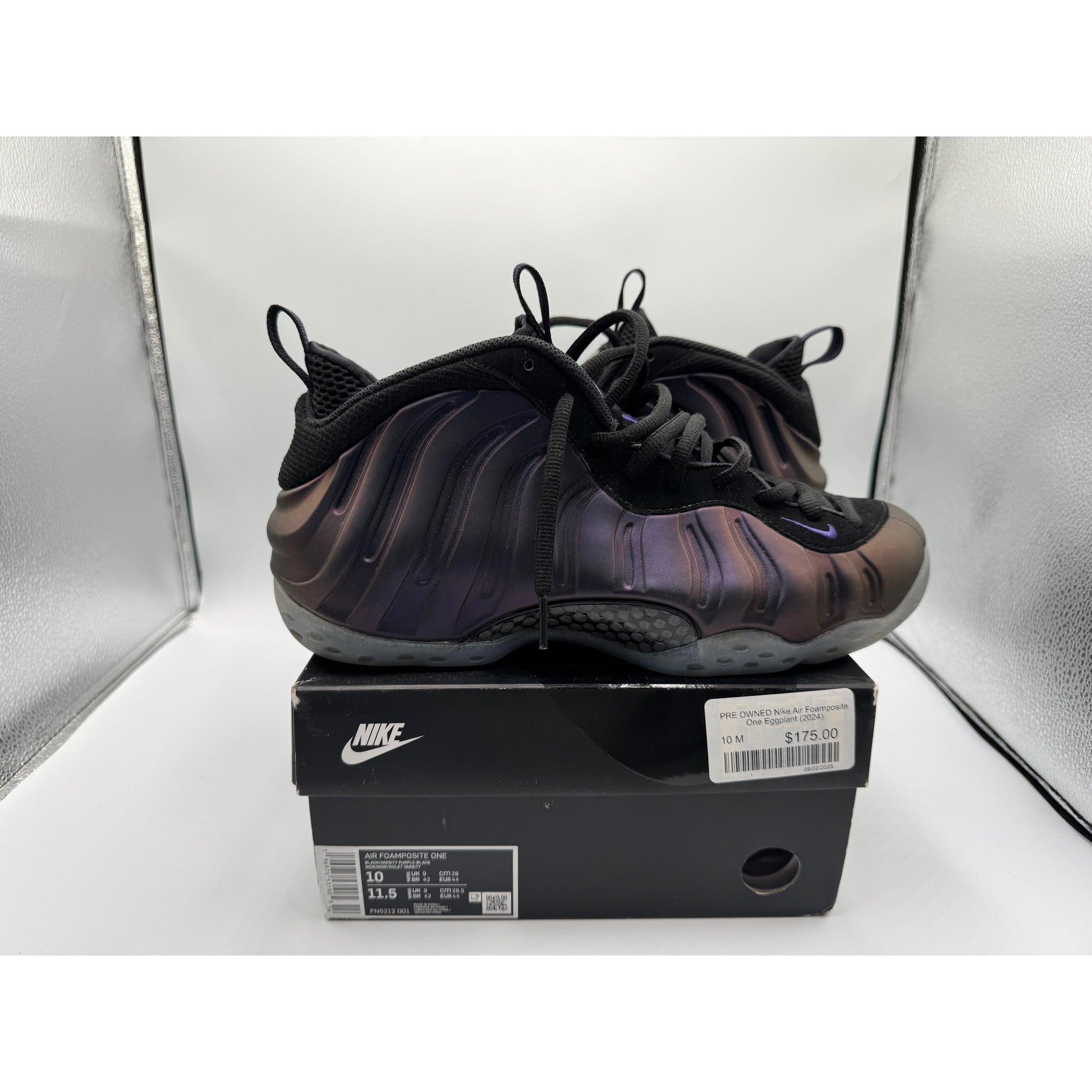 PRE OWNED Nike Air Foamposite One Eggplant (2024)