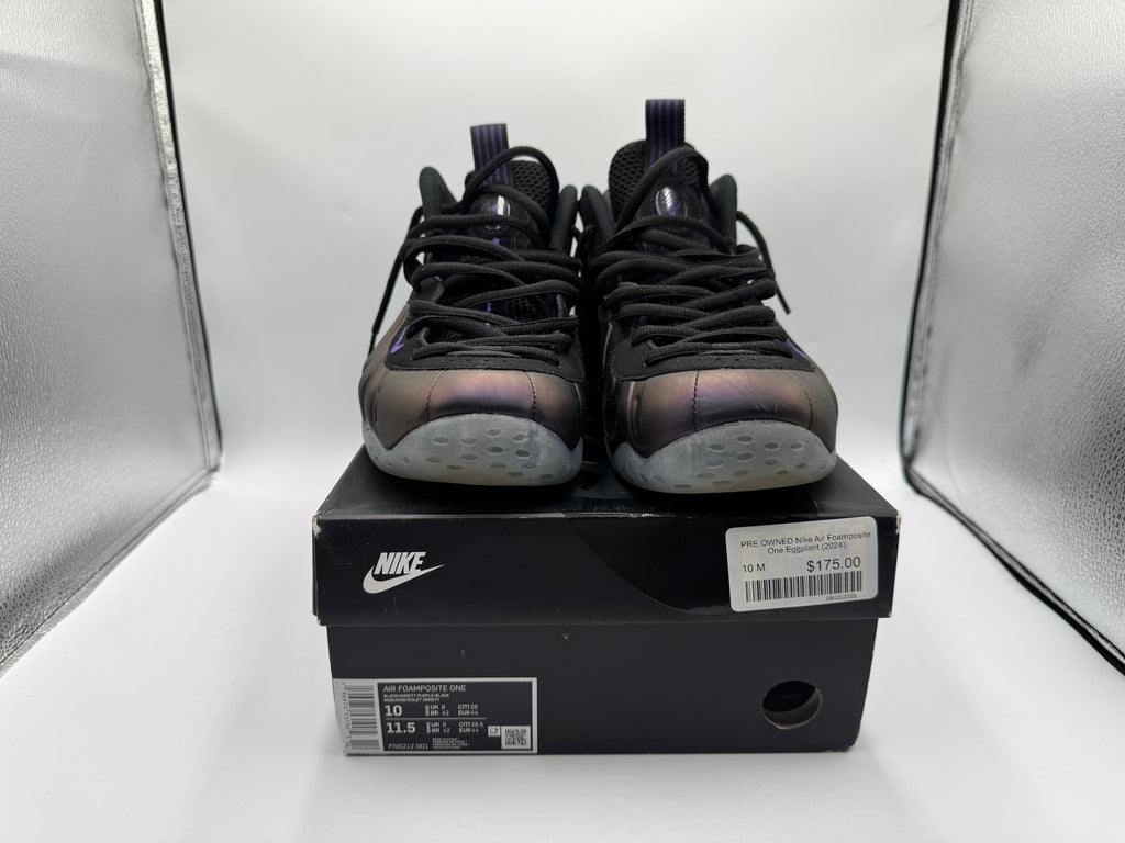 PRE OWNED Nike Air Foamposite One Eggplant (2024)