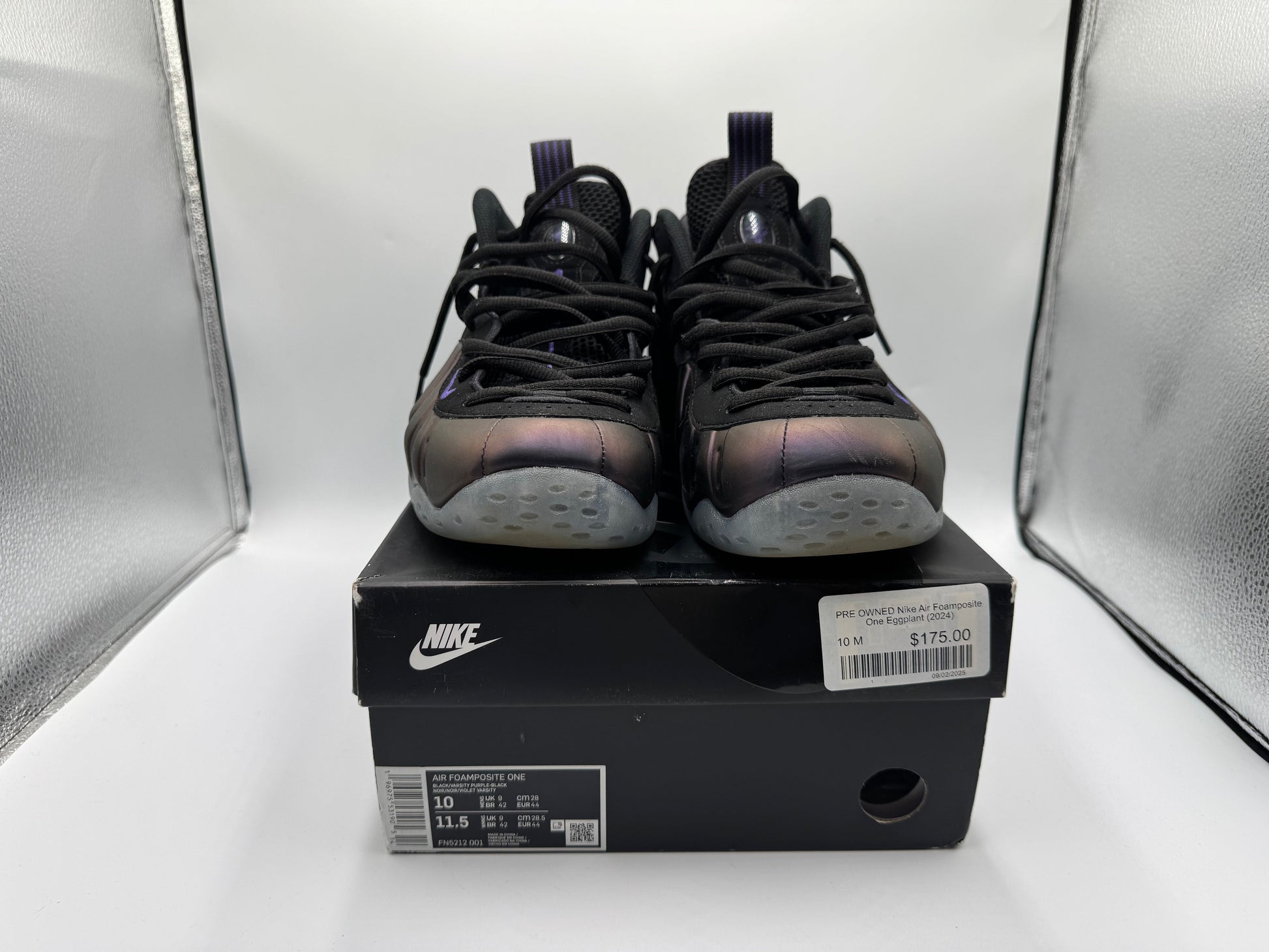 PRE OWNED Nike Air Foamposite One Eggplant (2024)
