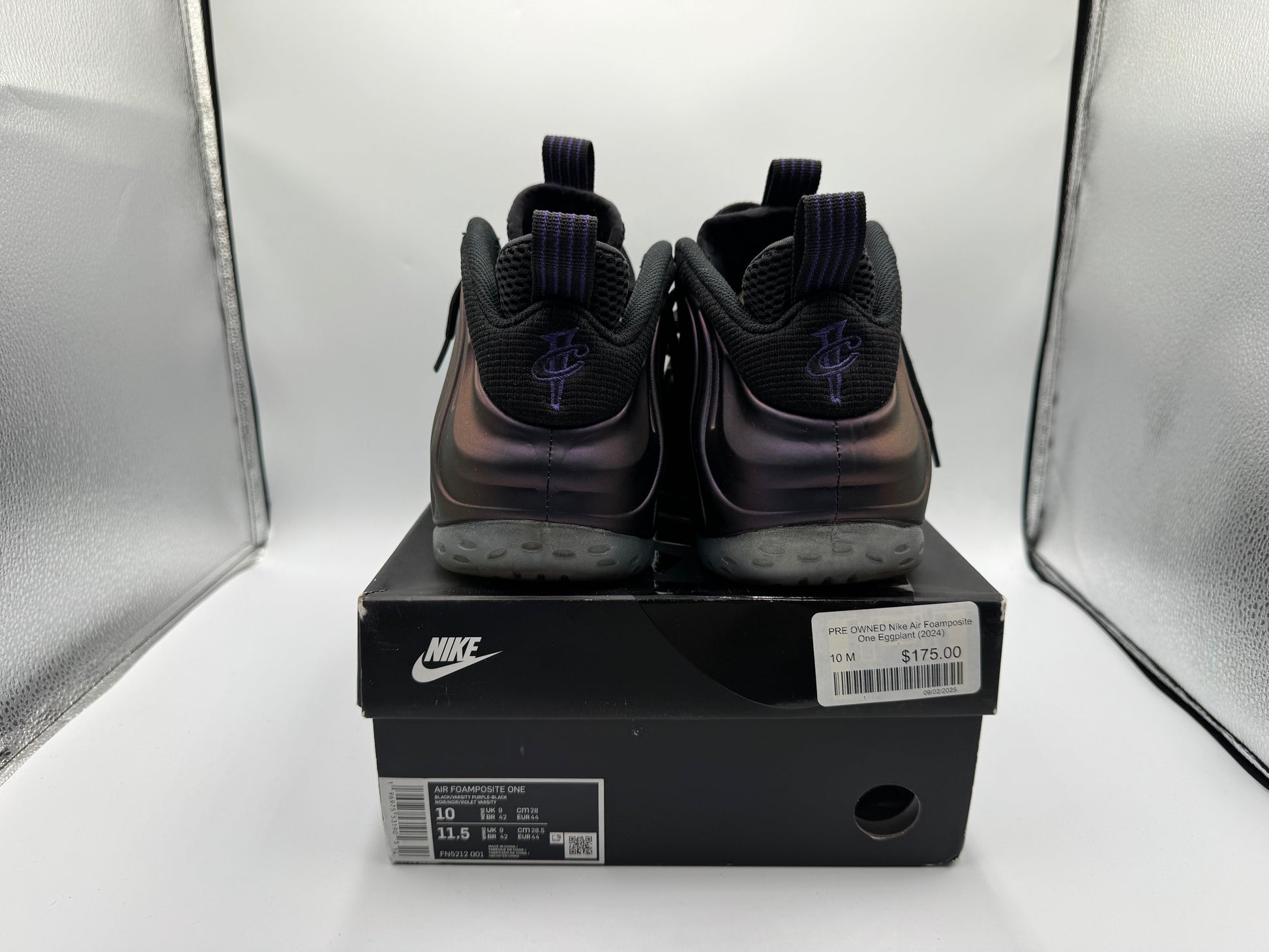 PRE OWNED Nike Air Foamposite One Eggplant (2024)