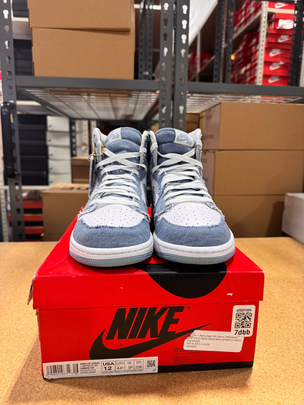 PRE OWNED Jordan 1 High OG Denim (Women's) VNDS