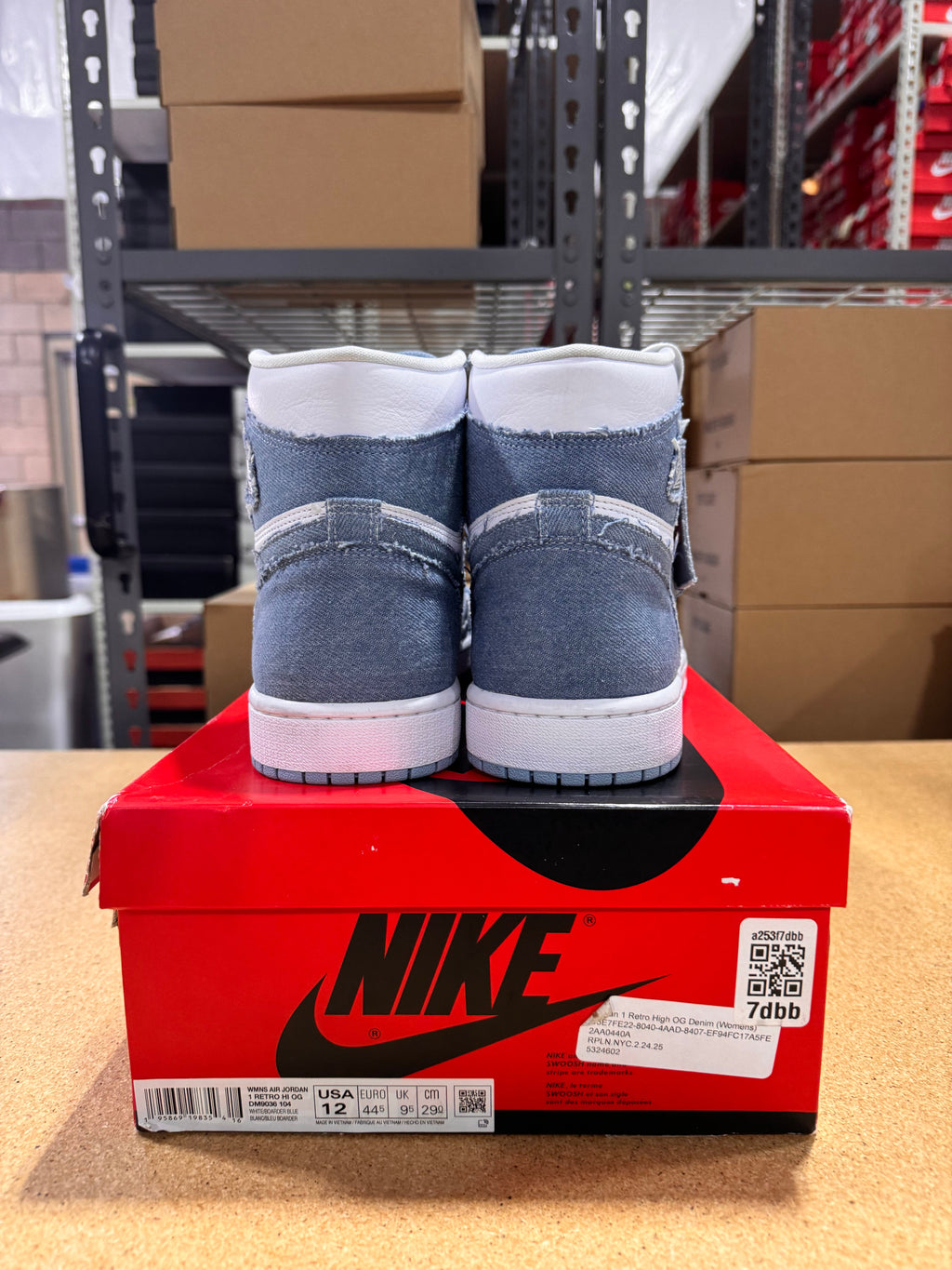PRE OWNED Jordan 1 High OG Denim (Women's) VNDS