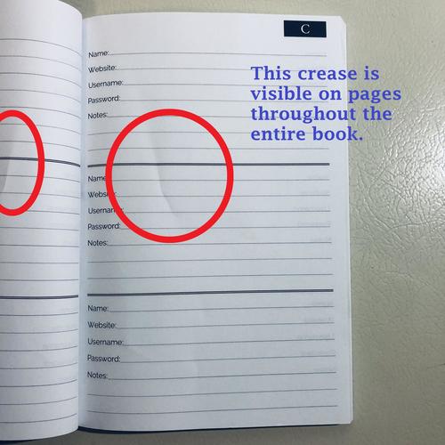 Account Credential Username Website Organizer Book Alphabetical Index 6x9"