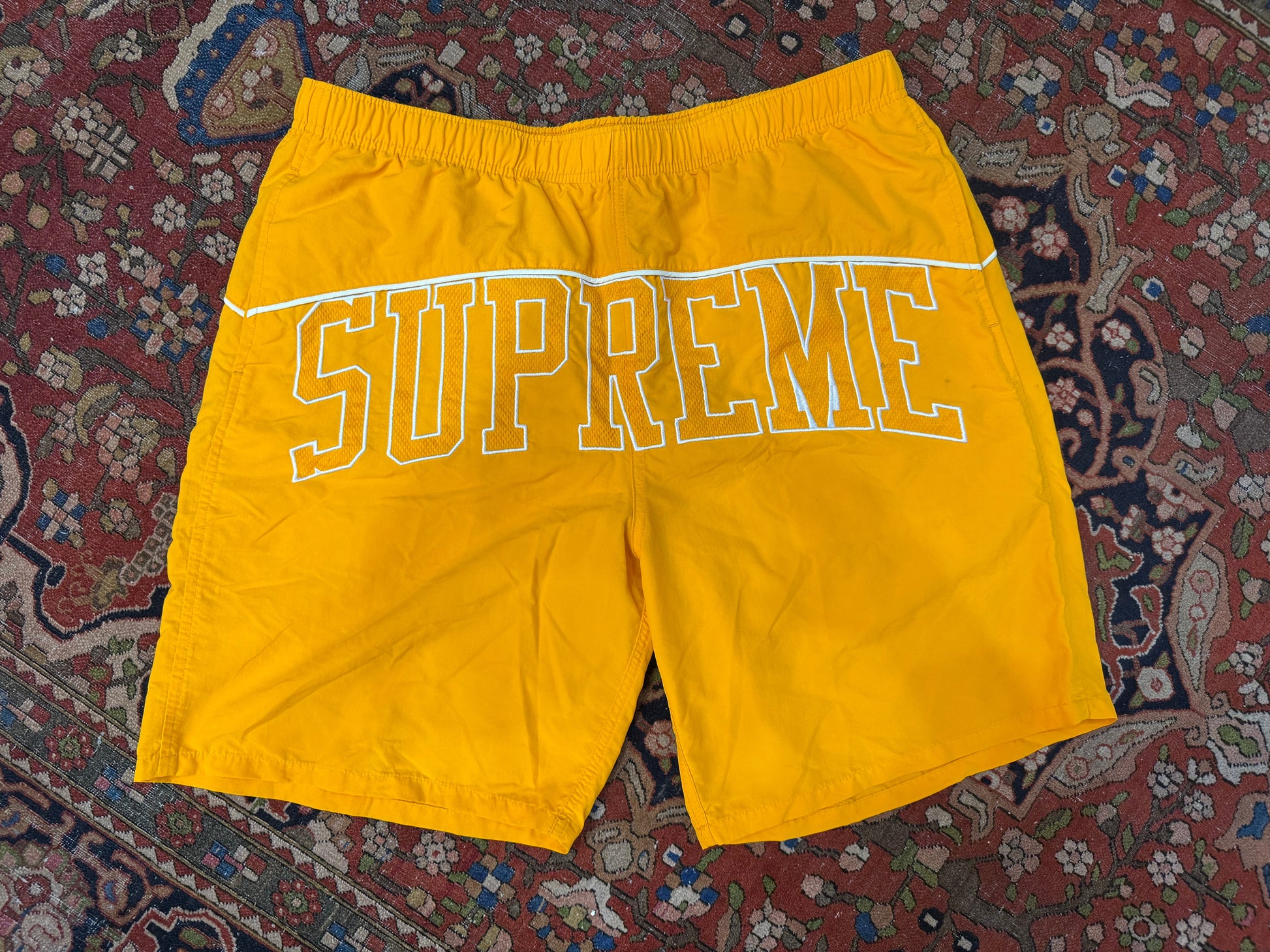 PRE OWNED Supreme Arc Water Short Orange