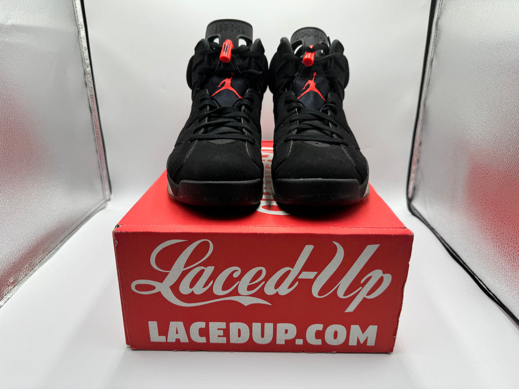 PRE OWNED Jordan 6 Retro Black Infrared (2019) NO BOX