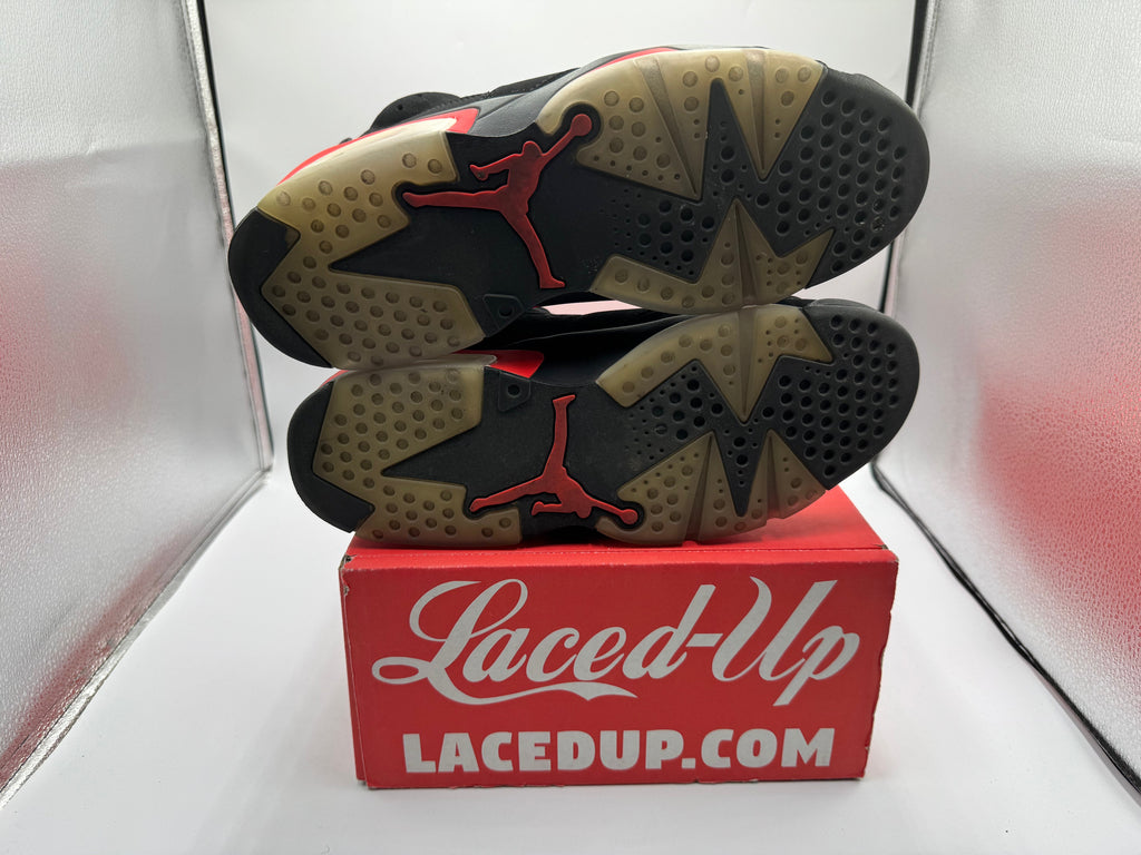 PRE OWNED Jordan 6 Retro Black Infrared (2019) NO BOX
