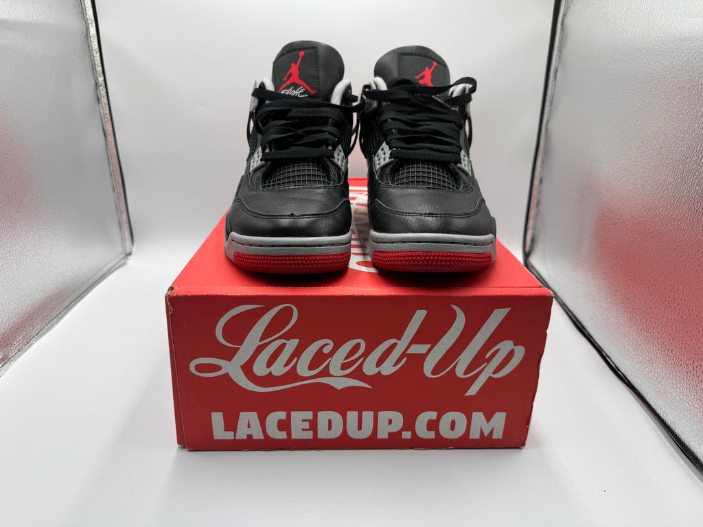 PRE OWNED Jordan 4 Retro Bred Reimagined NO BOX