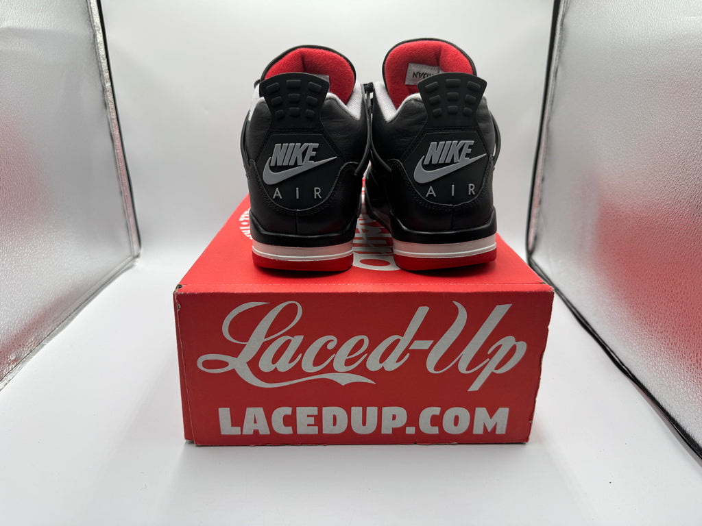 PRE OWNED Jordan 4 Retro Bred Reimagined NO BOX
