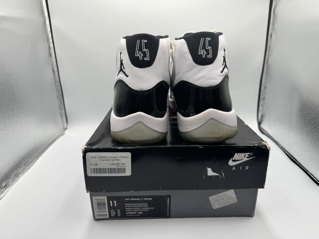 PRE OWNED Jordan 11 Retro Concord (2018)