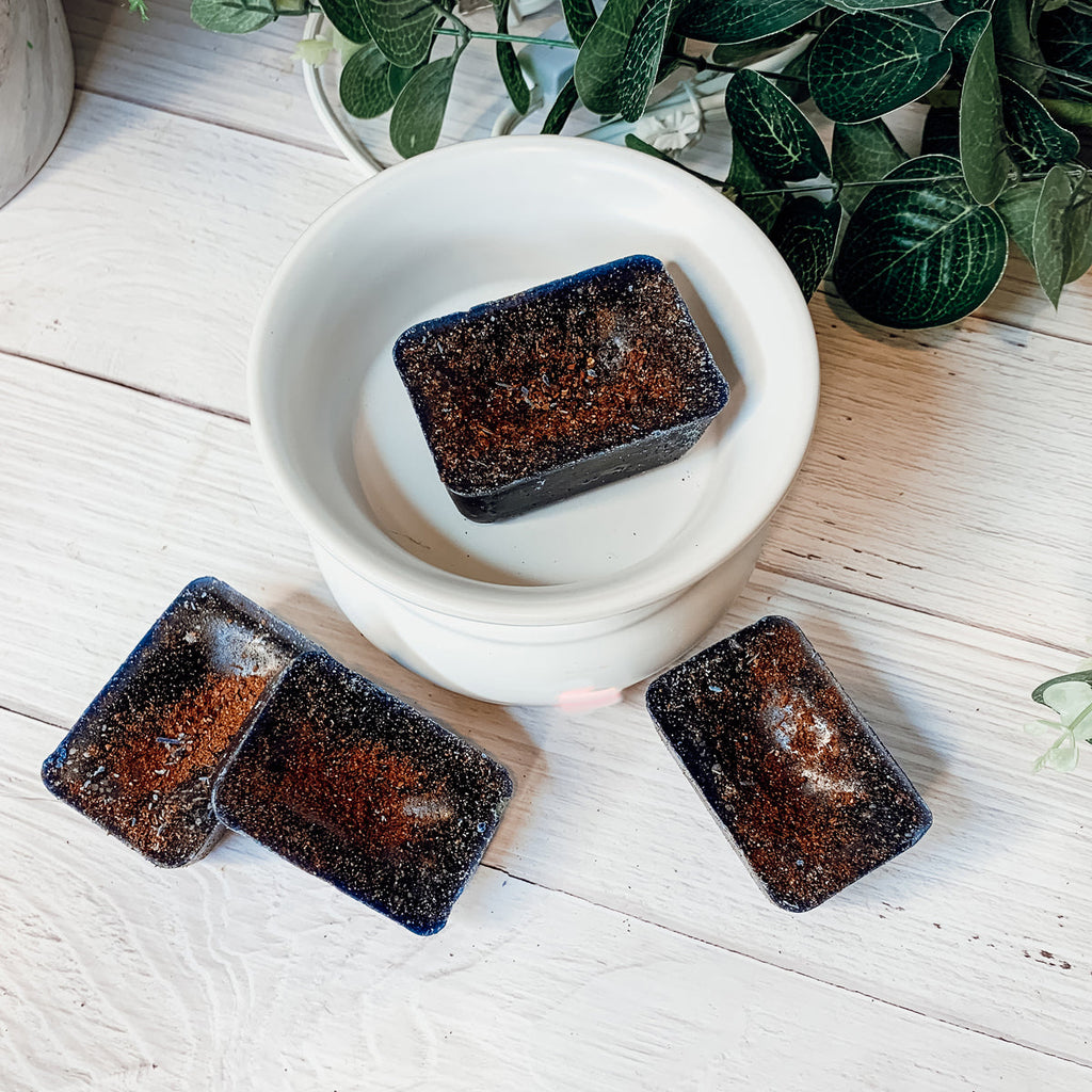 Blueberry Crumb XL Farmhouse Wax Melts Scented Wax Tart Cubes Blueberry Pie Cinnamon Crumble