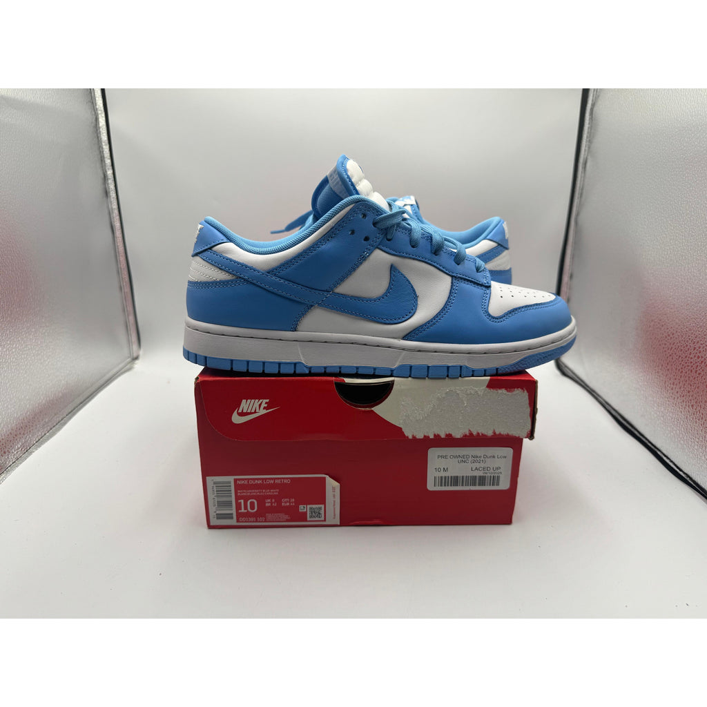 PRE OWNED Nike Dunk Low UNC (2021)