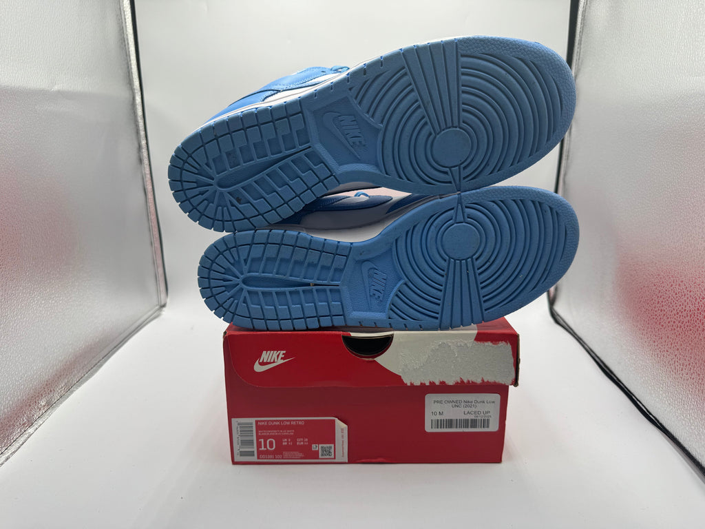 PRE OWNED Nike Dunk Low UNC (2021)