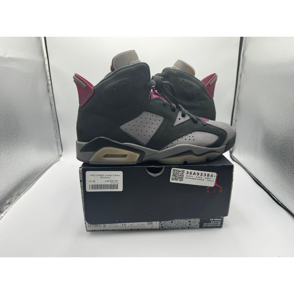 PRE OWNED Jordan 6 Retro Bordeaux
