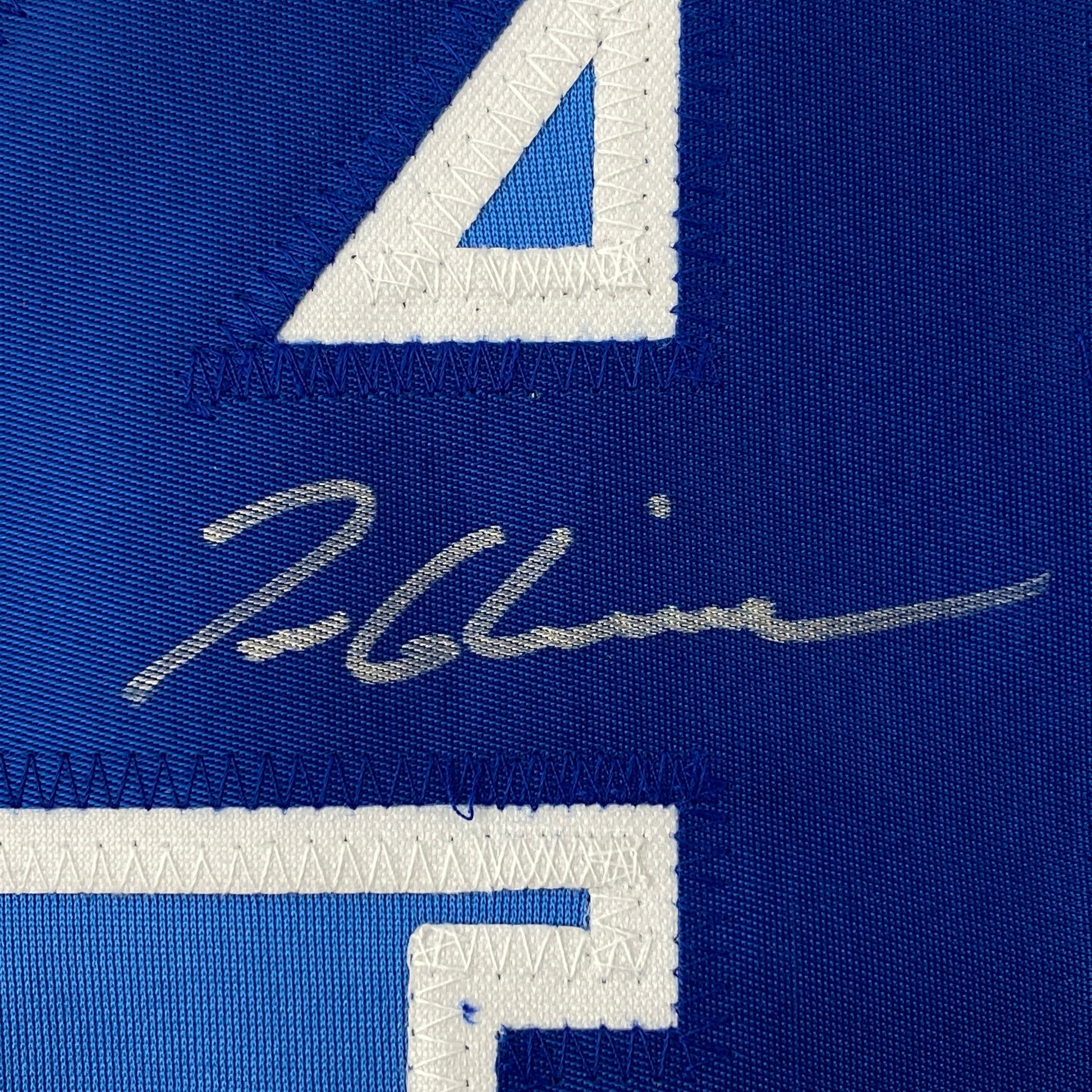 Autographed/Signed Tom Glavine Atlanta Light Blue Baseball Jersey JSA COA