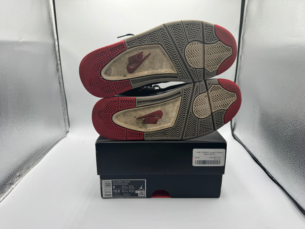 PRE OWNED Jordan 4 Retro Bred (2019)