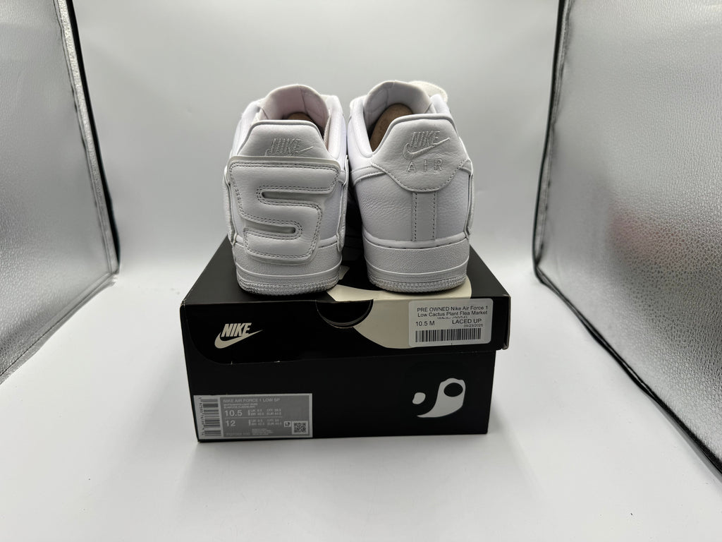 PRE OWNED Nike Air Force 1 Low Cactus Plant Flea Market White (2024)