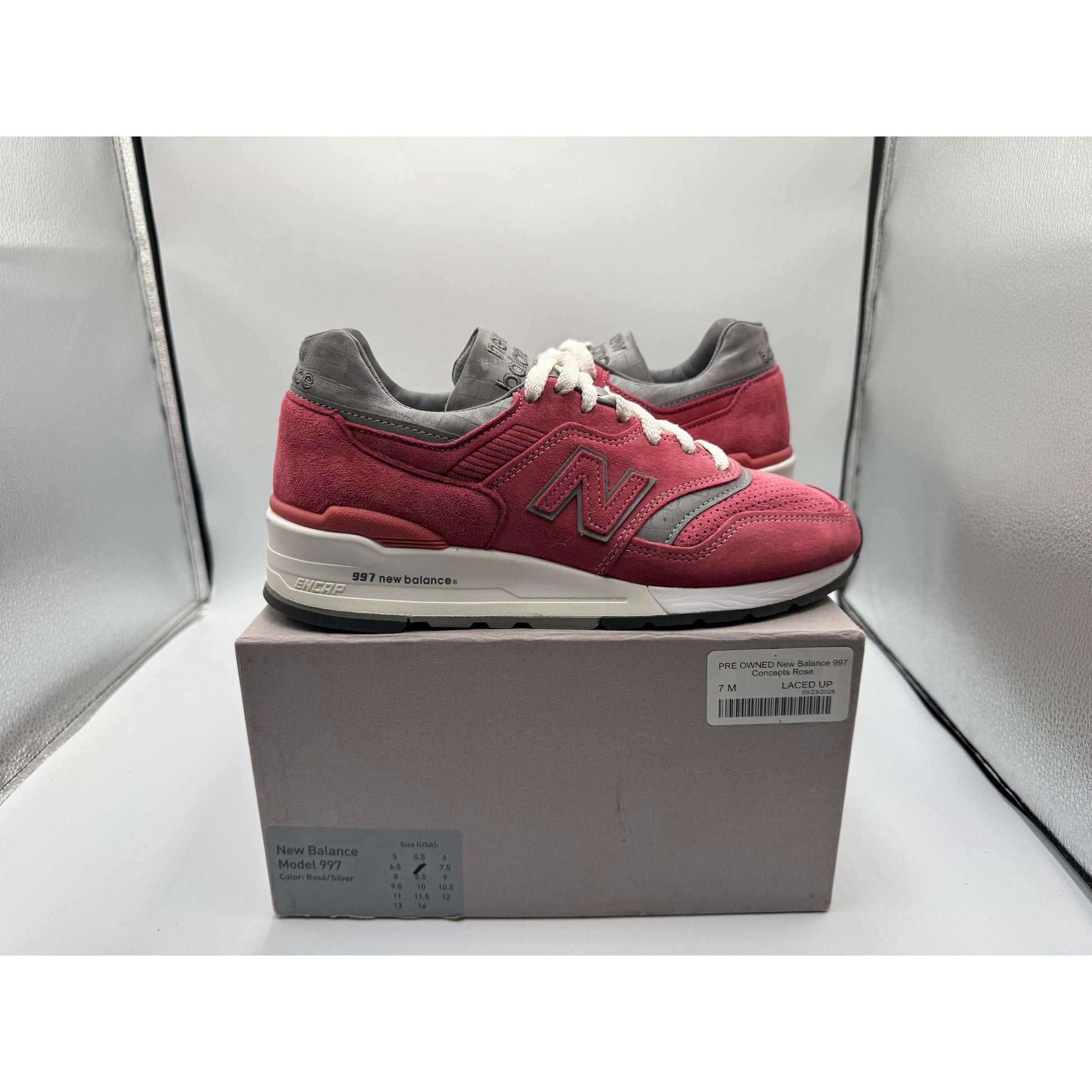 PRE OWNED New Balance 997 Concepts Rose