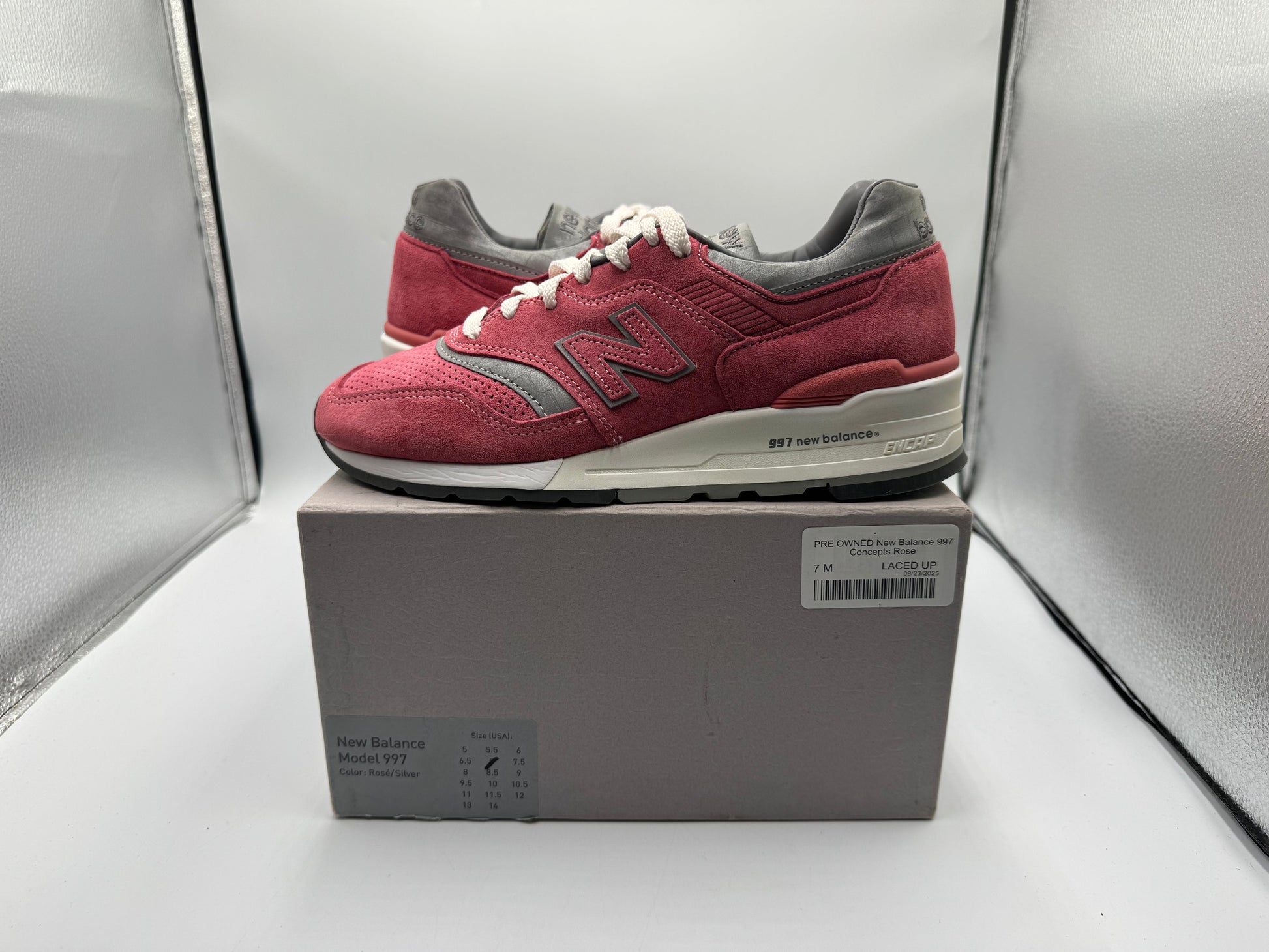 PRE OWNED New Balance 997 Concepts Rose