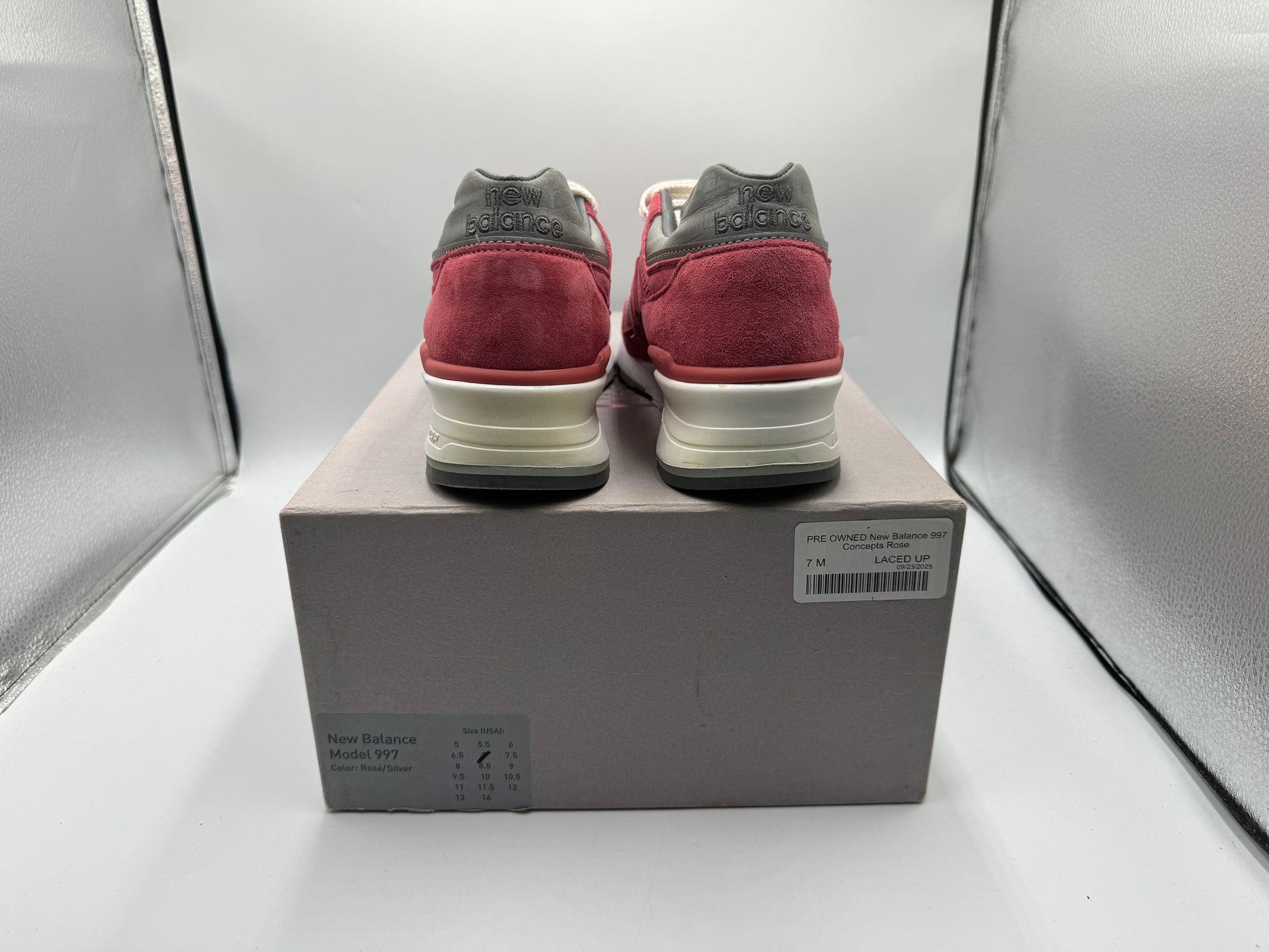 PRE OWNED New Balance 997 Concepts Rose