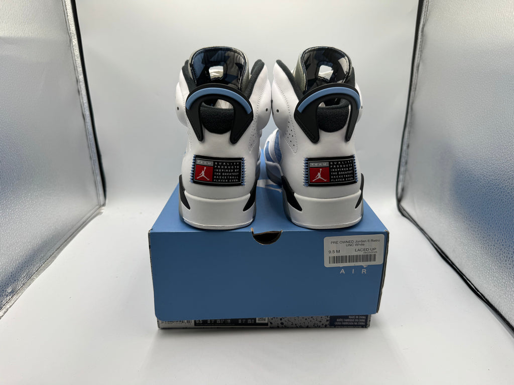 PRE OWNED Jordan 6 Retro UNC White