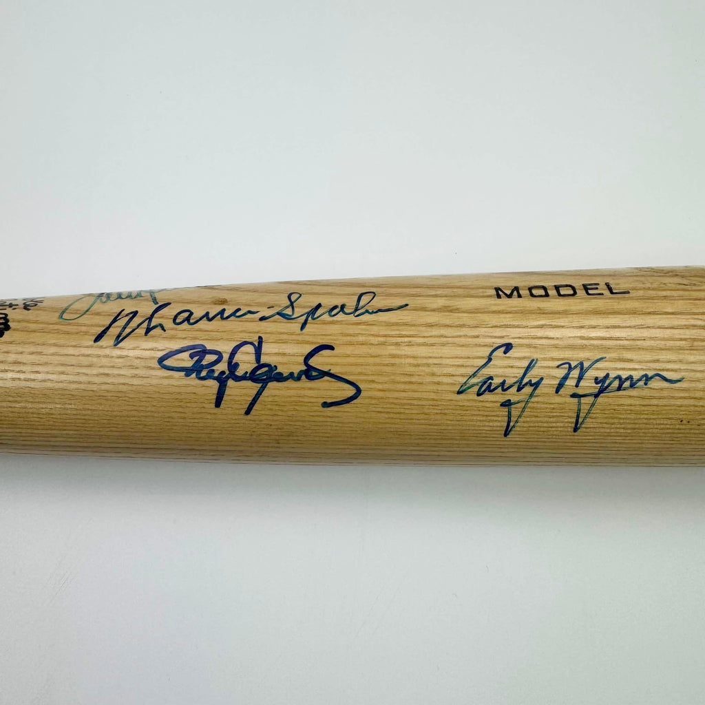 RARE 300 Win Club 9 Sigs Autographed/Signed Baseball Bat Tom Seaver, Nolan Ryan, Clemens, Sutton, Carlton, Niekro, Perry, Spahn & Wynn PSA/DNA