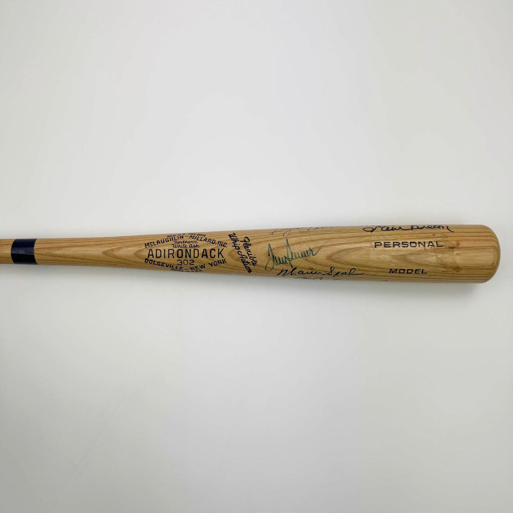 RARE 300 Win Club 9 Sigs Autographed/Signed Baseball Bat Tom Seaver, Nolan Ryan, Clemens, Sutton, Carlton, Niekro, Perry, Spahn & Wynn PSA/DNA