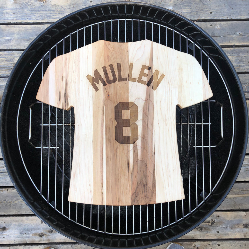 Oakland Athletics Team Jersey Cutting Board | Customize With Your Name & Number | Add a Personalized Note